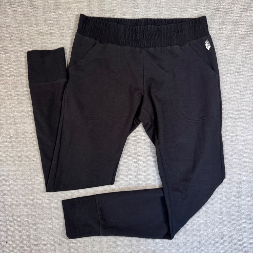 Free People FP Movement Sunny Skinny Sweatpants Black‎ Jogger Athleisure
